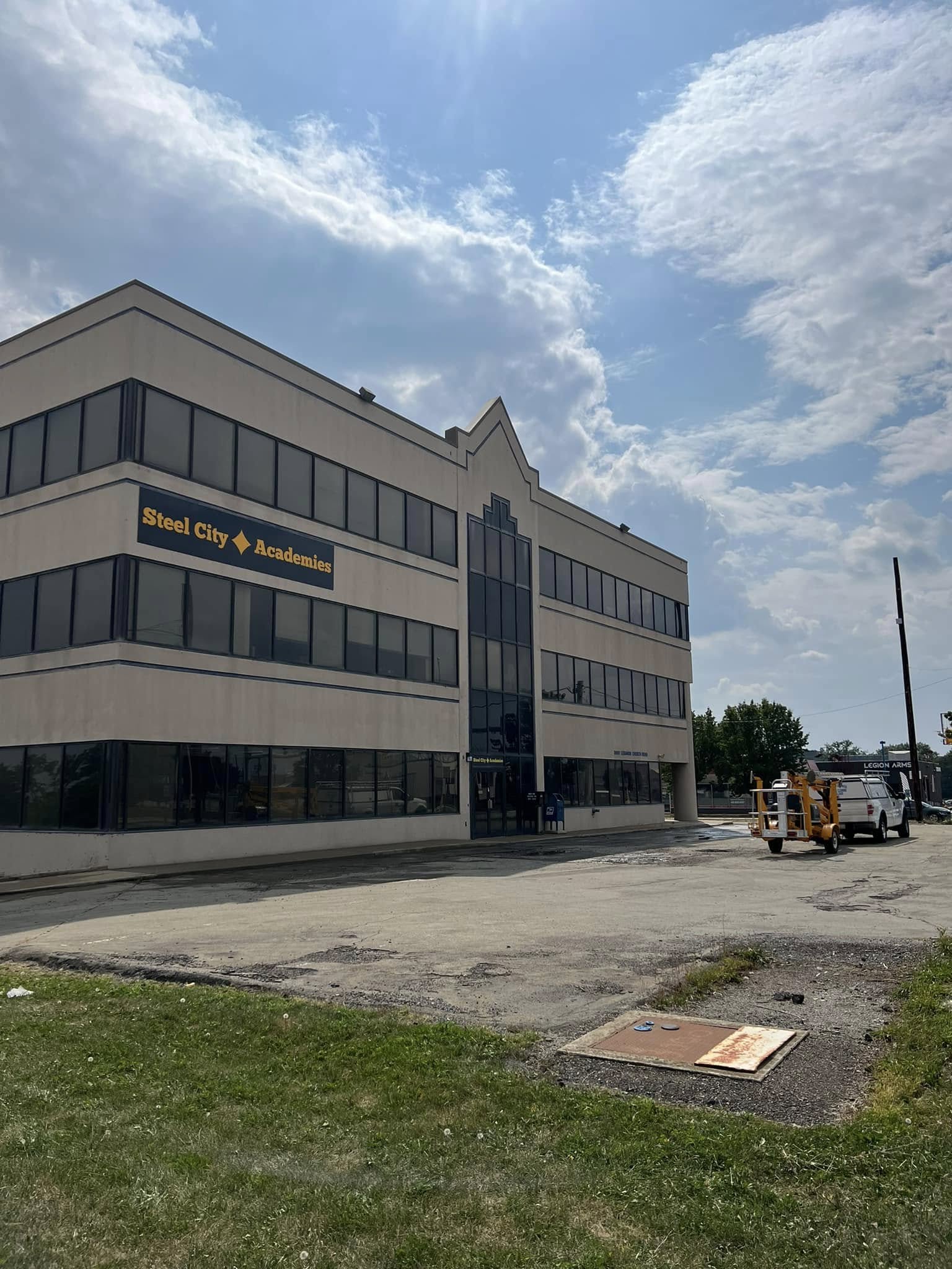 Post-Construction Cleanup by South Hills Soft Wash
