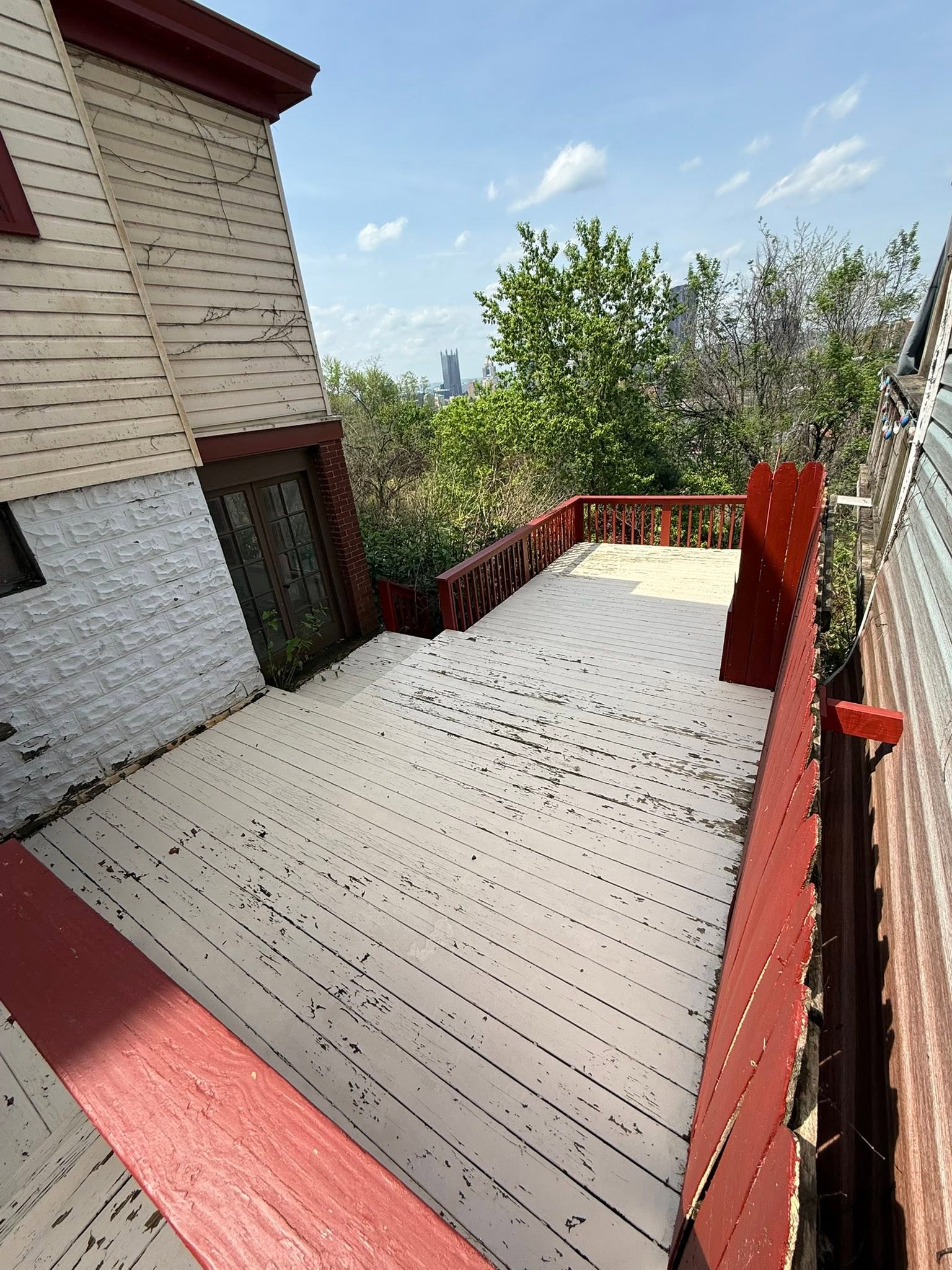 After: Before and after exterior cleaning