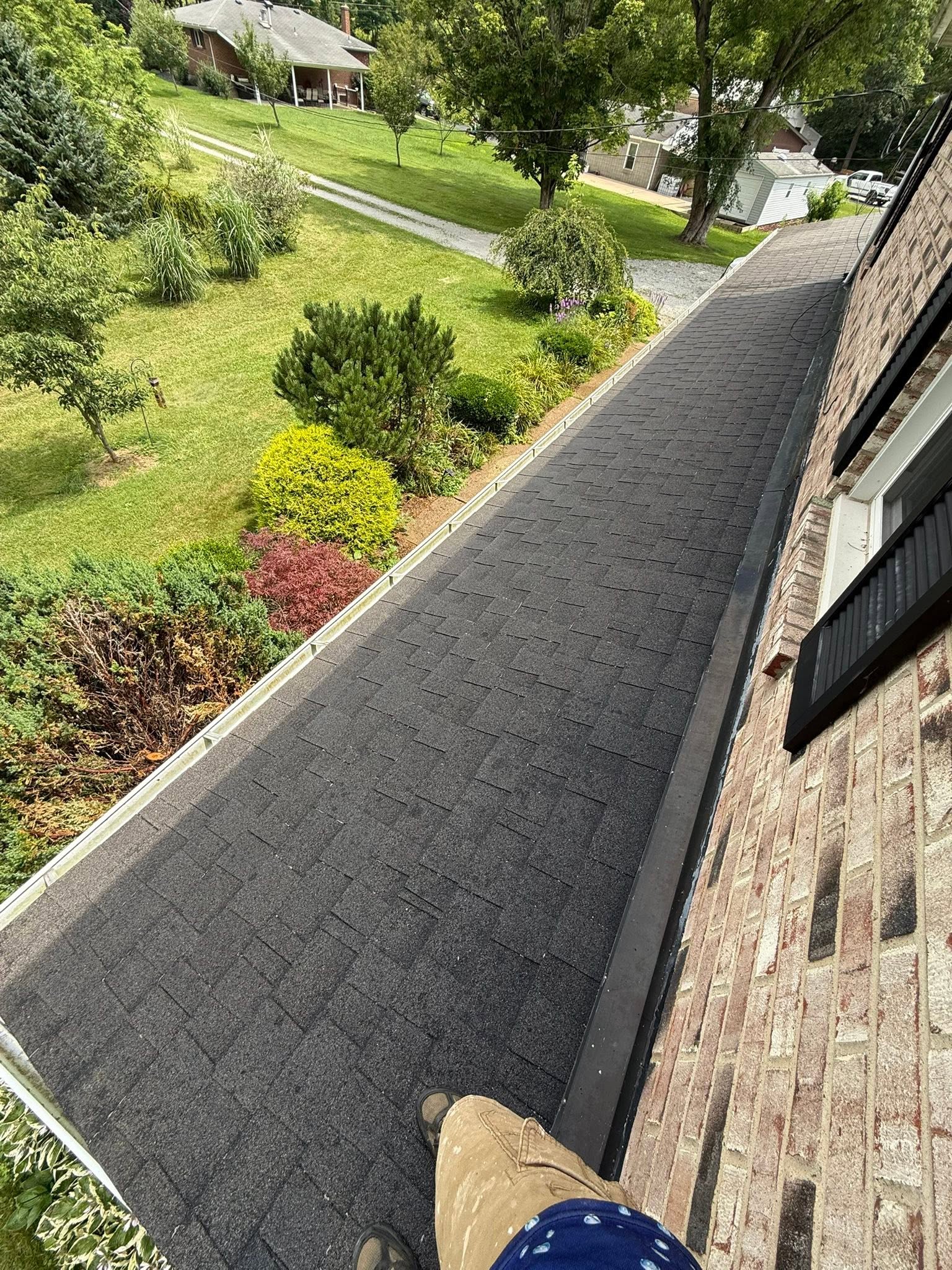 After: Before and after exterior cleaning