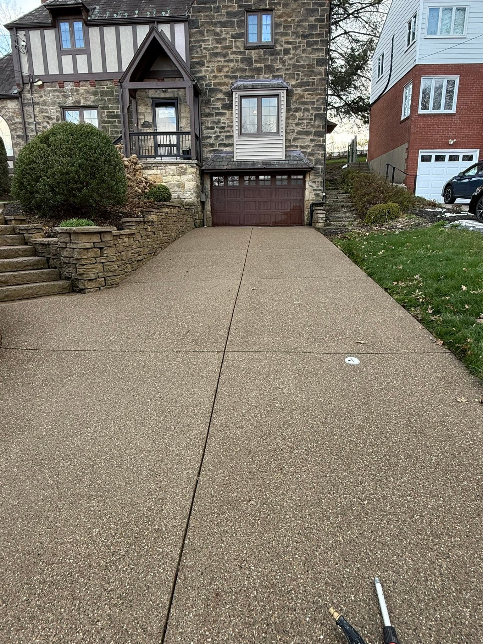 Driveway Cleaning by South Hills Soft Wash